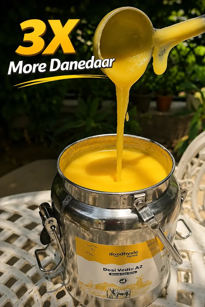 Cow A2 Vedic Desi Ghee Dolchi 5L