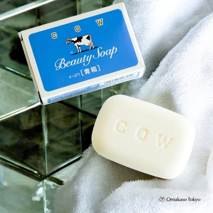 Cow Brand Blue Box Soap Aobako (3 Bars)