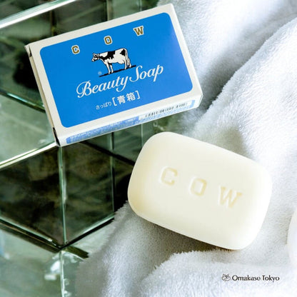 Cow Brand Blue Box Soap Aobako (3 Bars)
