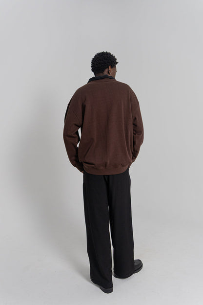 Crate 1/4 Zip Up Box Crew