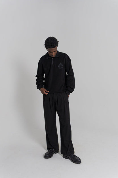 Crate 1/4 Zip Up Box Crew