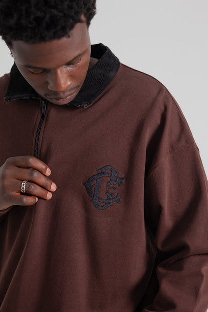 Crate 1/4 Zip Up Box Crew