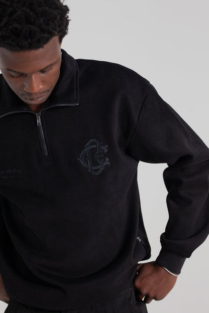 Crate 1/4 Zip Up Box Crew