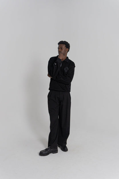 Crate 1/4 Zip Up Box Crew