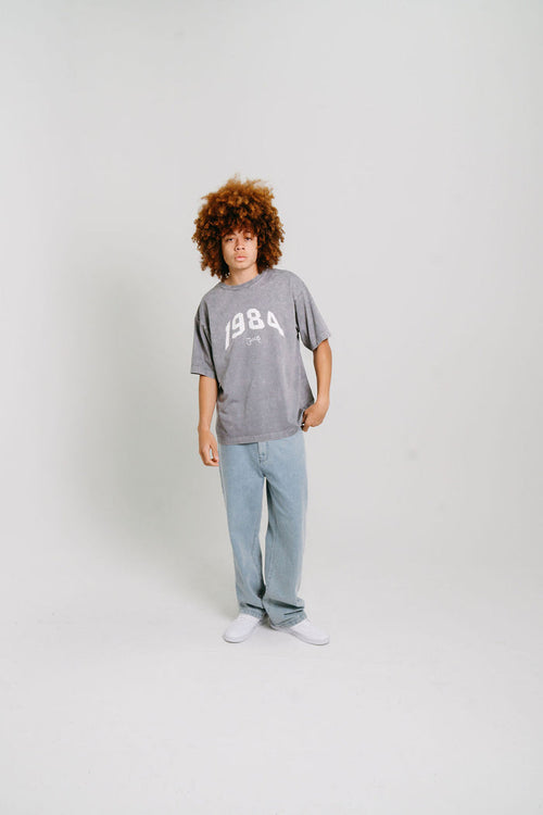 CRATE 1984 VARSITY BOX FIT T-SHIRT