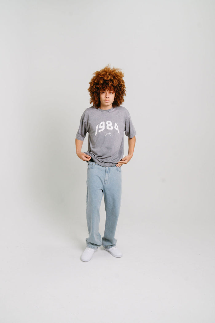 CRATE 1984 VARSITY BOX FIT T-SHIRT