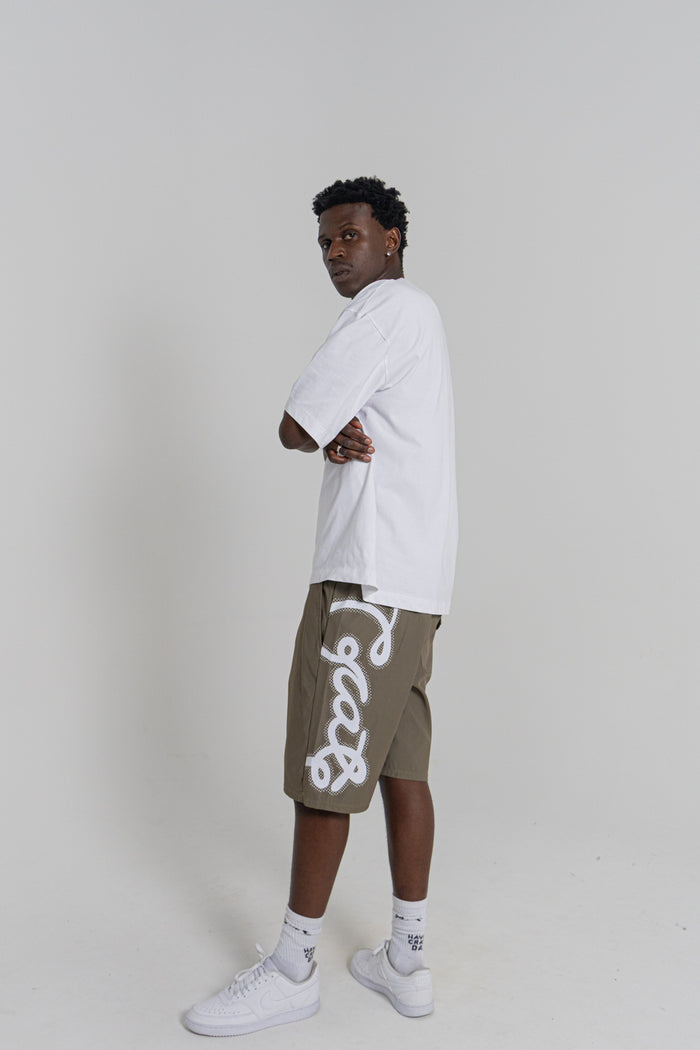 CRATE 21' SCRIPTED BAGGY  BOARD SHORTS