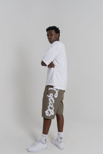 CRATE 21' SCRIPTED BAGGY  BOARD SHORTS