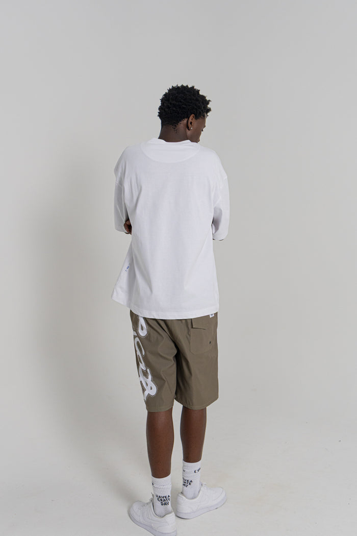 CRATE 21' SCRIPTED BAGGY  BOARD SHORTS