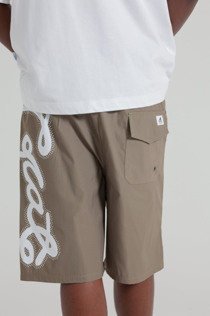 CRATE 21' SCRIPTED BAGGY  BOARD SHORTS