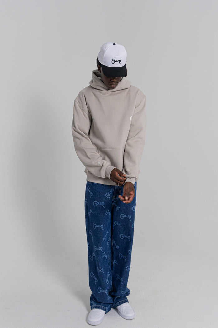 CRATE BAGGY BARRY LASER SCRIPT DENIM