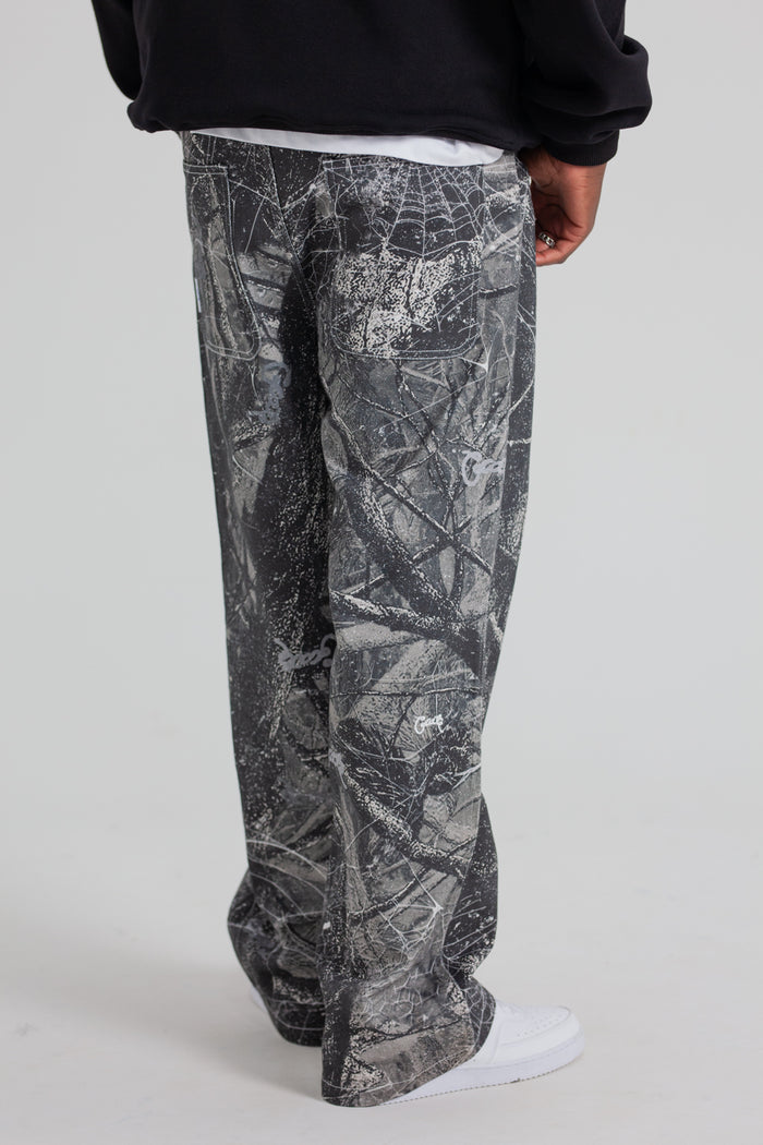 CRATE BAGGY BARRY TREE CAMO 2.0 DENIM