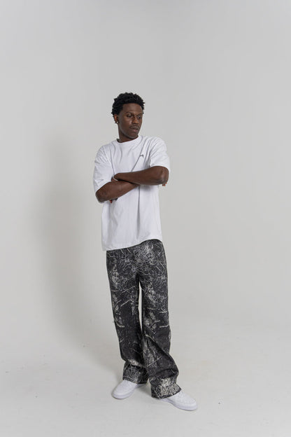 CRATE BAGGY BARRY TREE CAMO 2.0 DENIM
