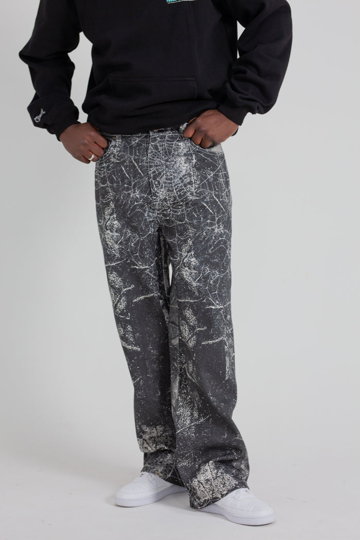 CRATE BAGGY BARRY TREE CAMO 2.0 DENIM