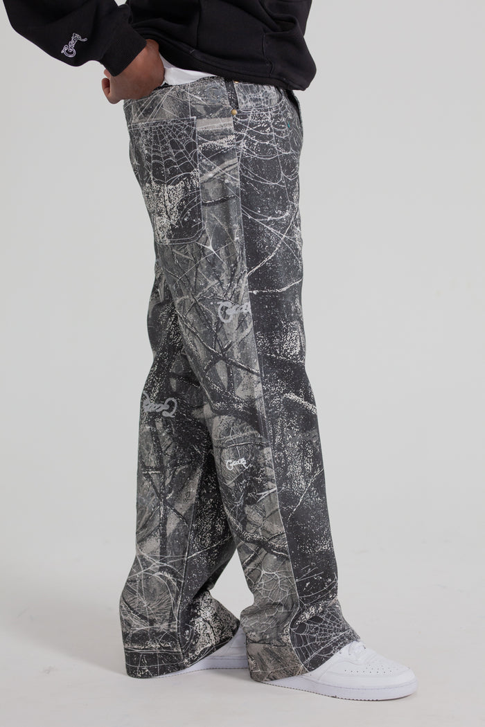 CRATE BAGGY BARRY TREE CAMO 2.0 DENIM