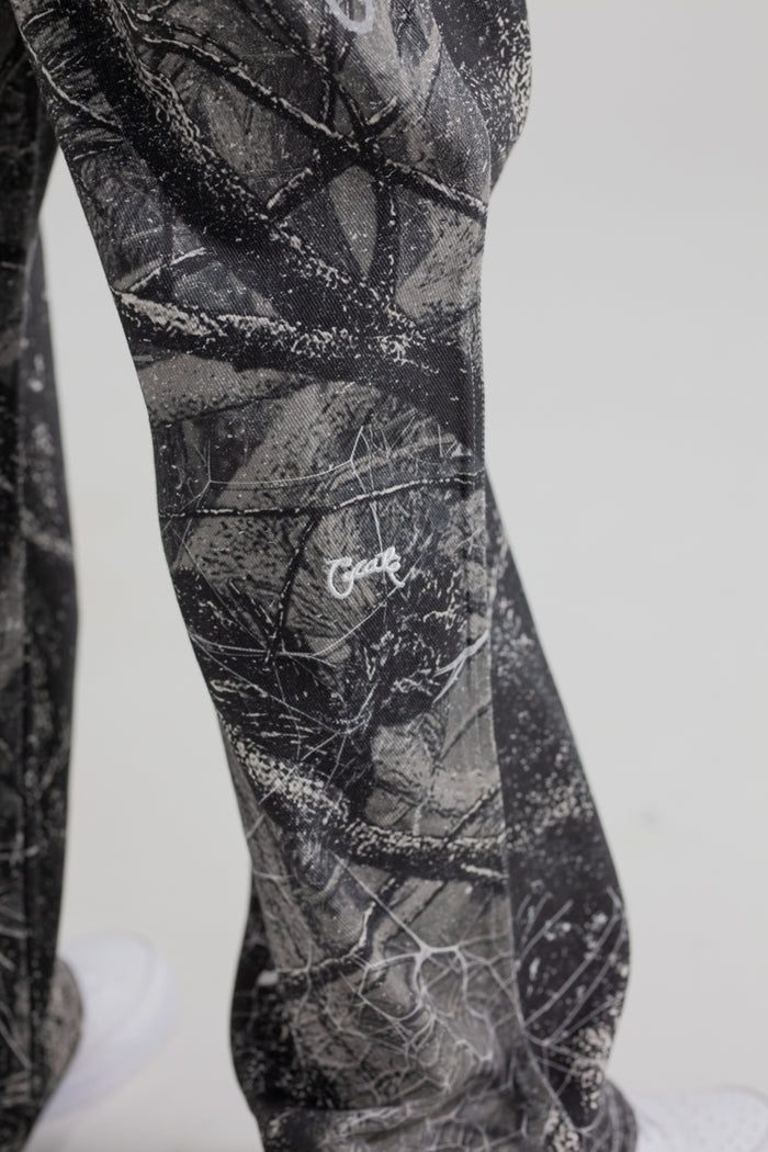 CRATE BAGGY BARRY TREE CAMO 2.0 DENIM