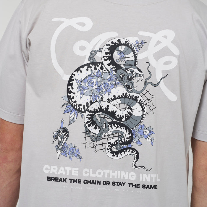 Crate Break The Chain Scripted T-Shirt
