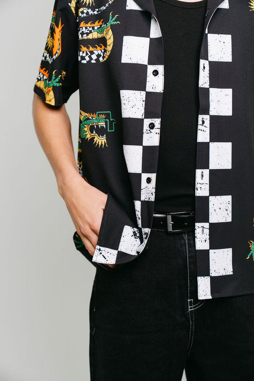 CRATE CHECK DRAGON SS SHIRT