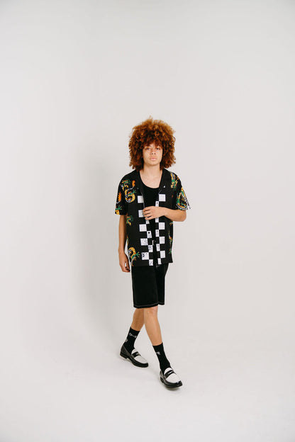 CRATE CHECK DRAGON SS SHIRT