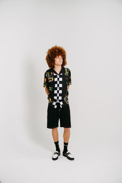 CRATE CHECK DRAGON SS SHIRT