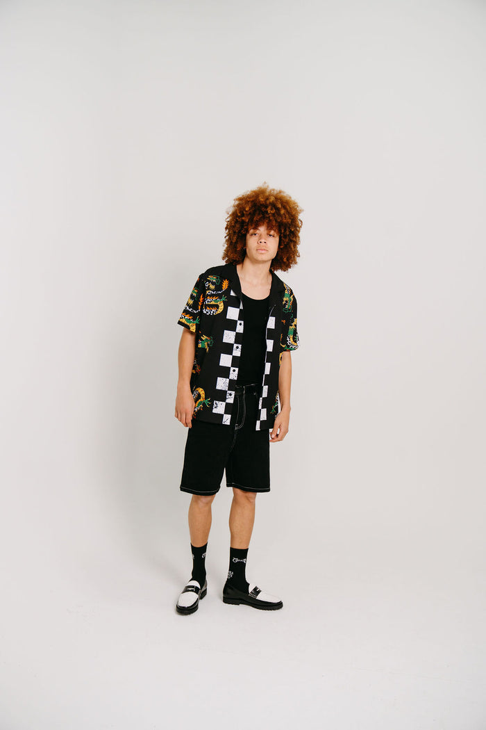 CRATE CHECK DRAGON SS SHIRT