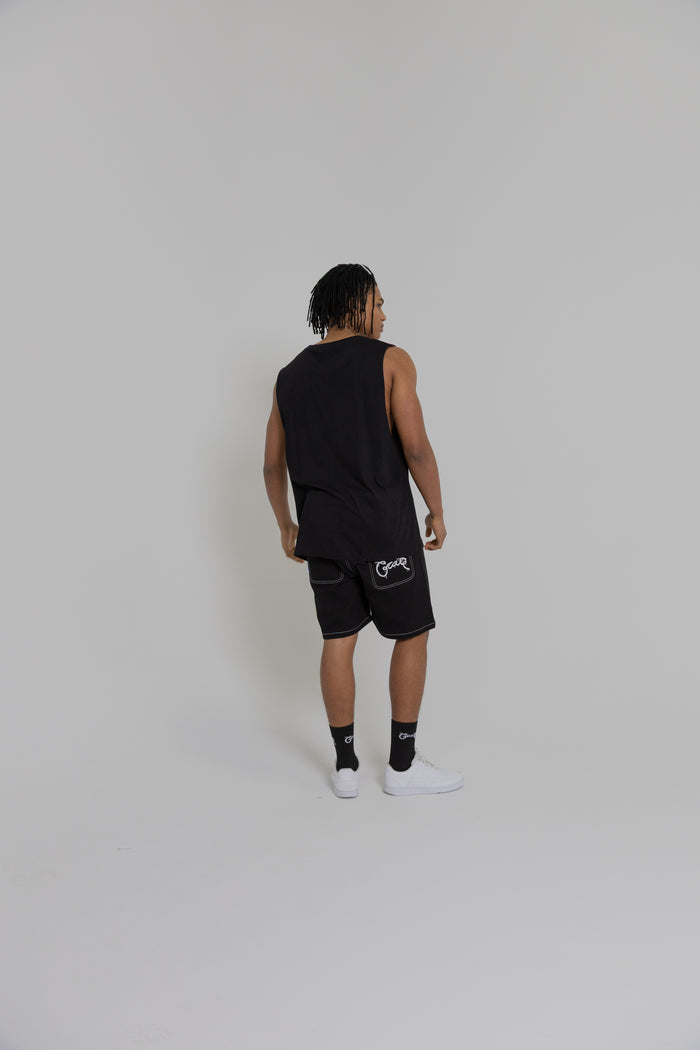 Crate Drip Denim Jorts
