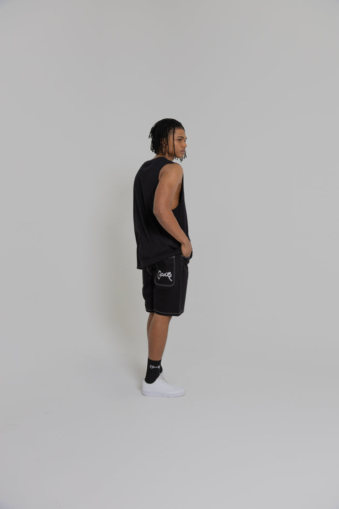 Crate Drip Denim Jorts