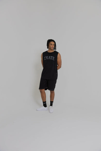 Crate Drip Denim Jorts