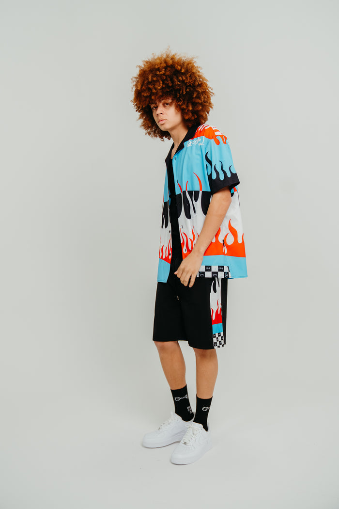 CRATE FLAMEPANEL BOARDSHORTS