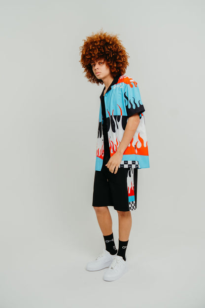 CRATE FLAMEPANEL BOARDSHORTS