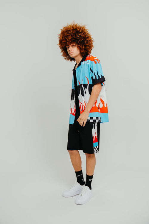 CRATE FLAMEPANEL BOARDSHORTS