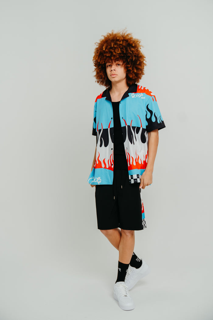 CRATE FLAMEPANEL BOARDSHORTS