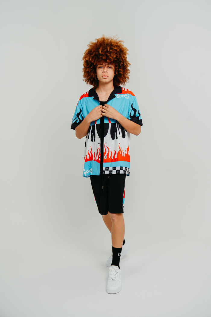 CRATE FLAMEPANEL BOARDSHORTS