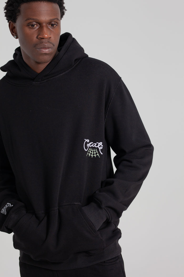 CRATE GOT YOUR BACK GLOW IN THE DARK PRINT HOODIE