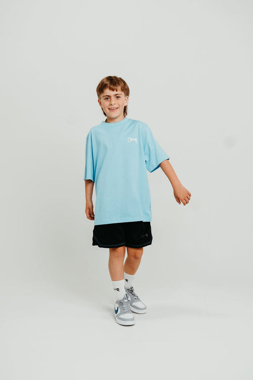 CRATE KIDS SCRIPTED BOX FIT T-SHIRT