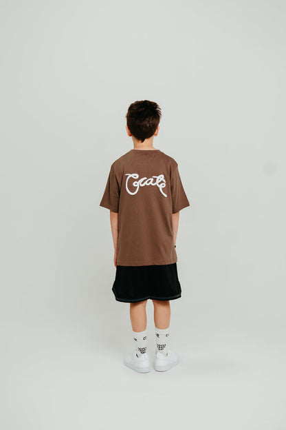 CRATE KIDS  SCRIPTED BOX FIT T-SHIRT