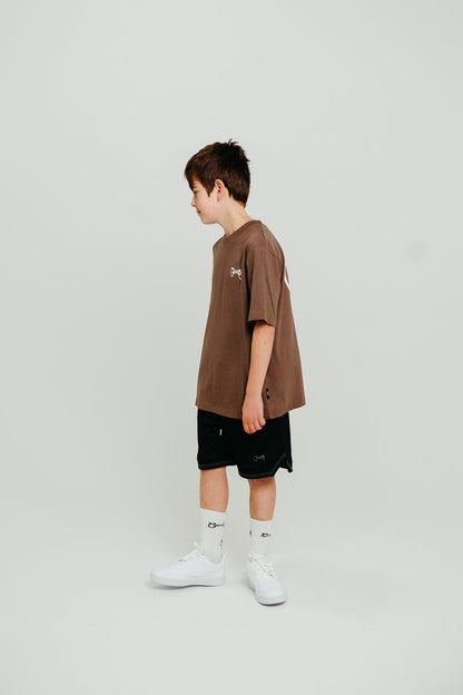 CRATE KIDS  SCRIPTED BOX FIT T-SHIRT