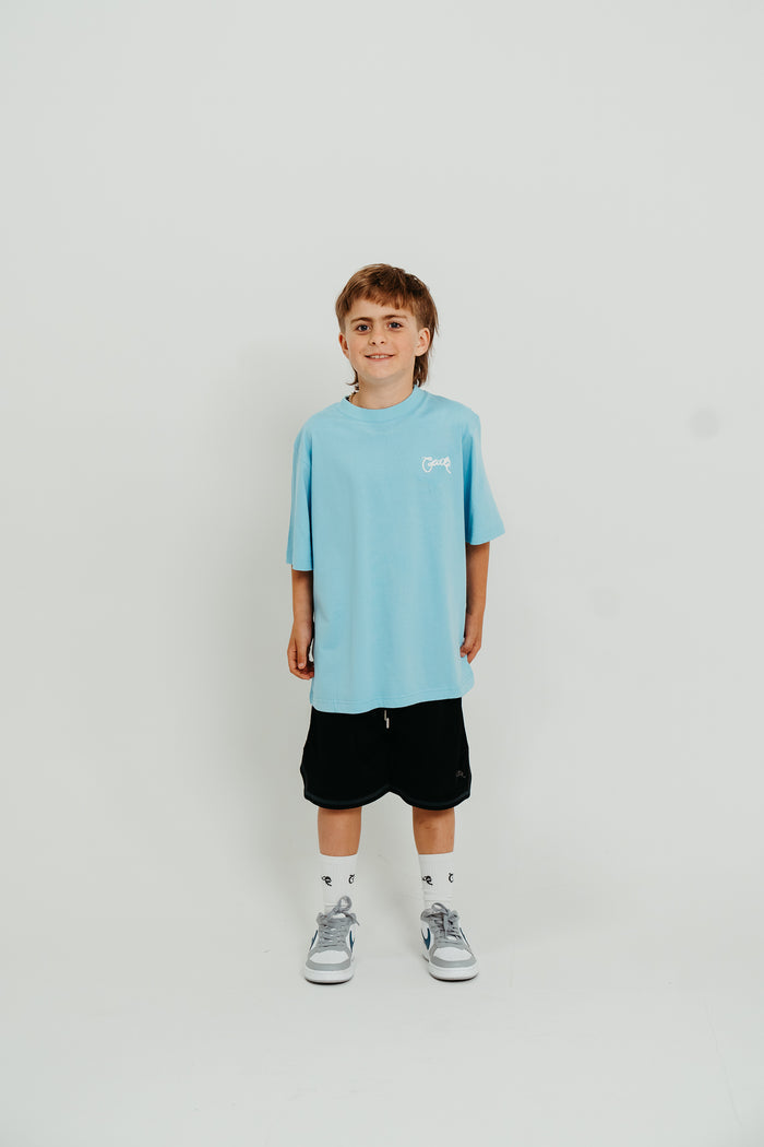 CRATE KIDS SCRIPTED BOX FIT T-SHIRT