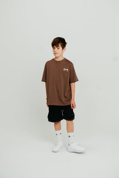 CRATE KIDS  SCRIPTED BOX FIT T-SHIRT