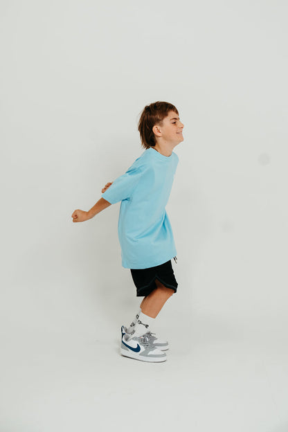 CRATE KIDS SCRIPTED BOX FIT T-SHIRT