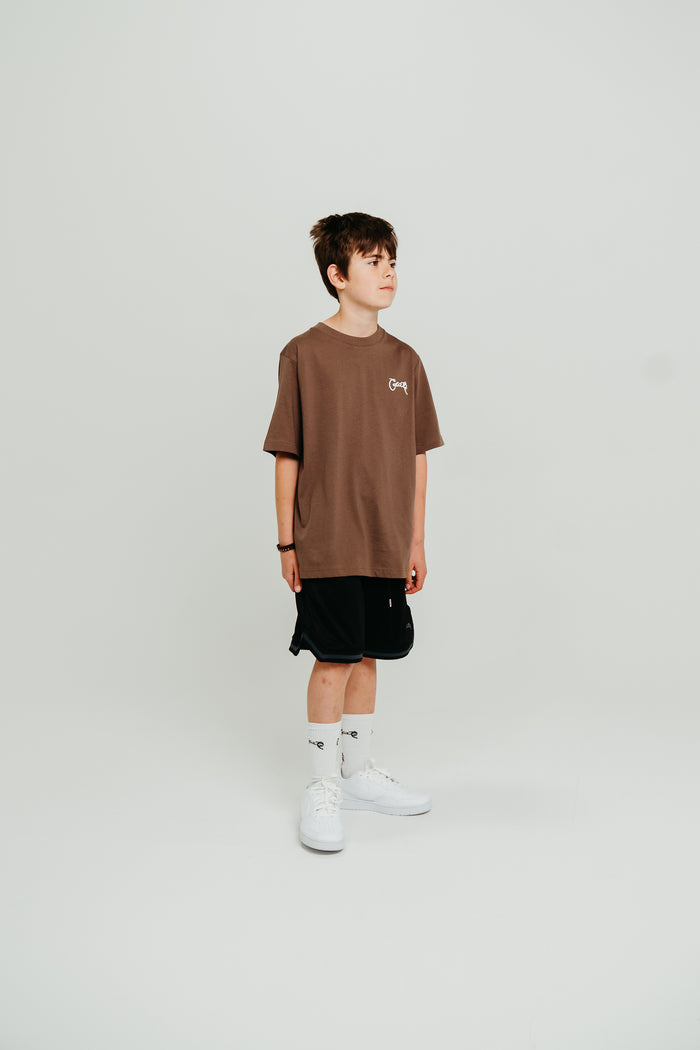 CRATE KIDS  SCRIPTED BOX FIT T-SHIRT