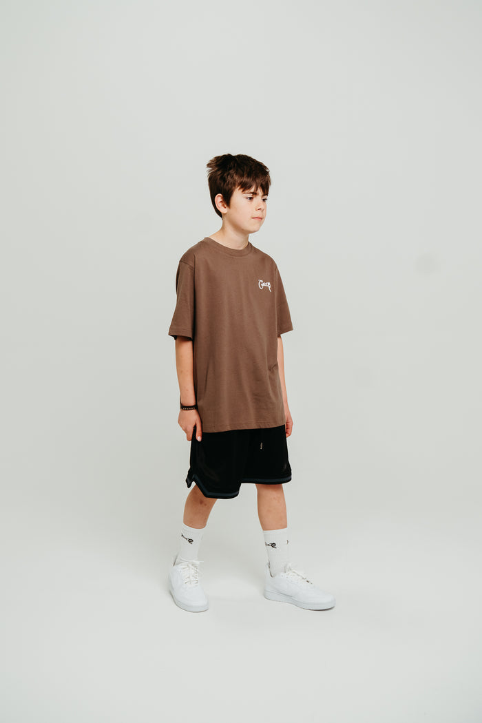 CRATE KIDS  SCRIPTED BOX FIT T-SHIRT