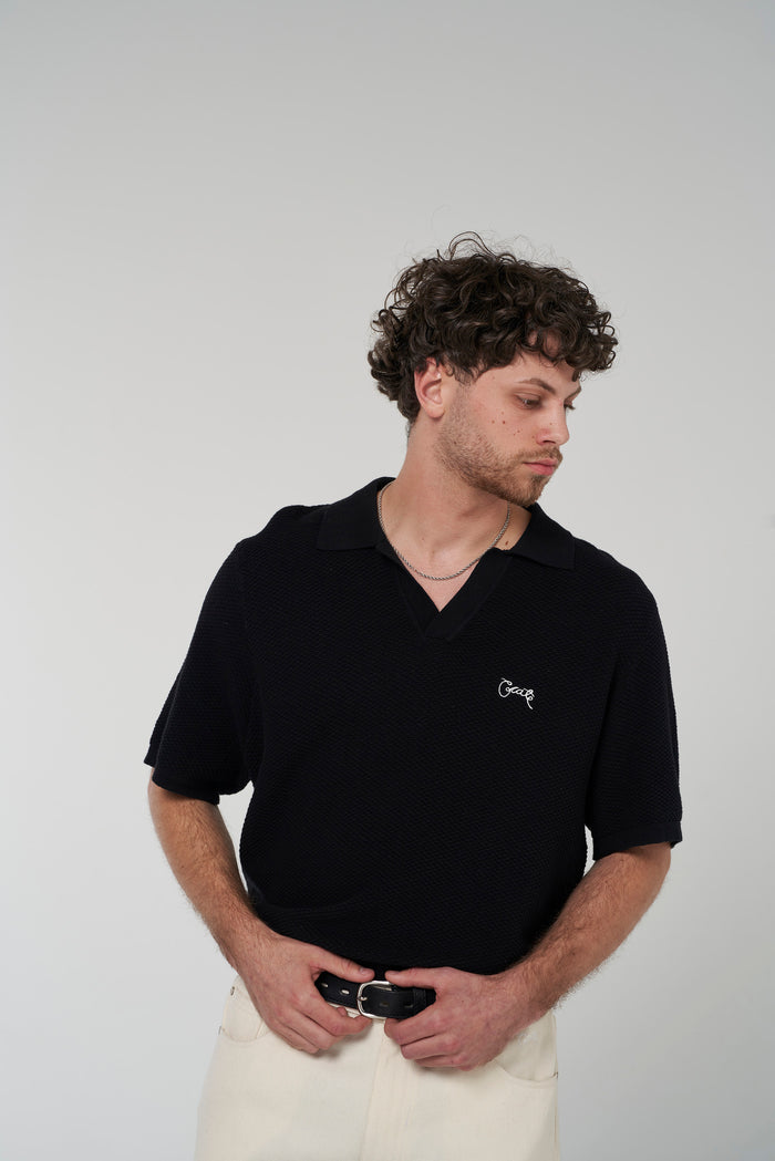 Crate Resort Knit Polo Shirt