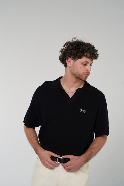 Crate Resort Knit Polo Shirt