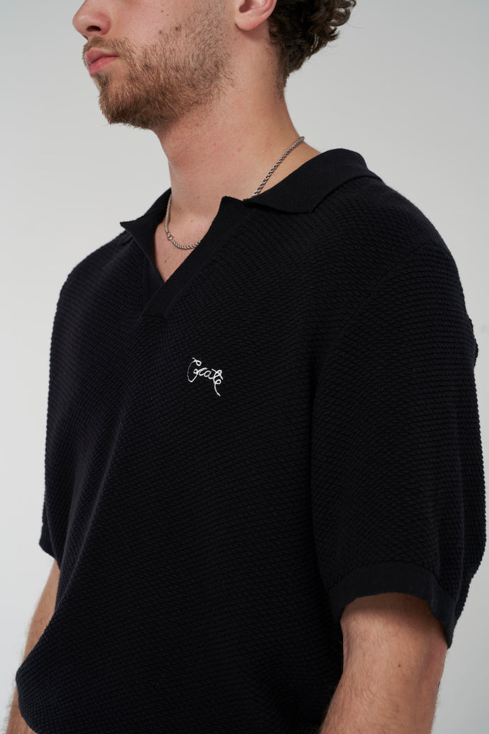 Crate Resort Knit Polo Shirt