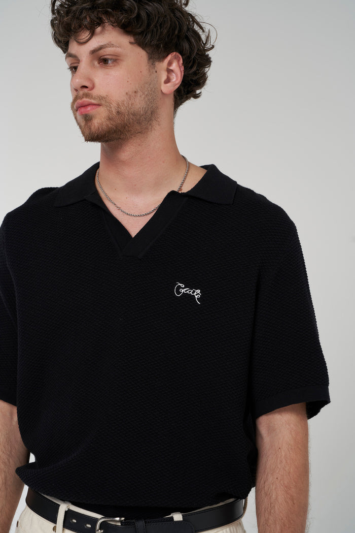 Crate Resort Knit Polo Shirt