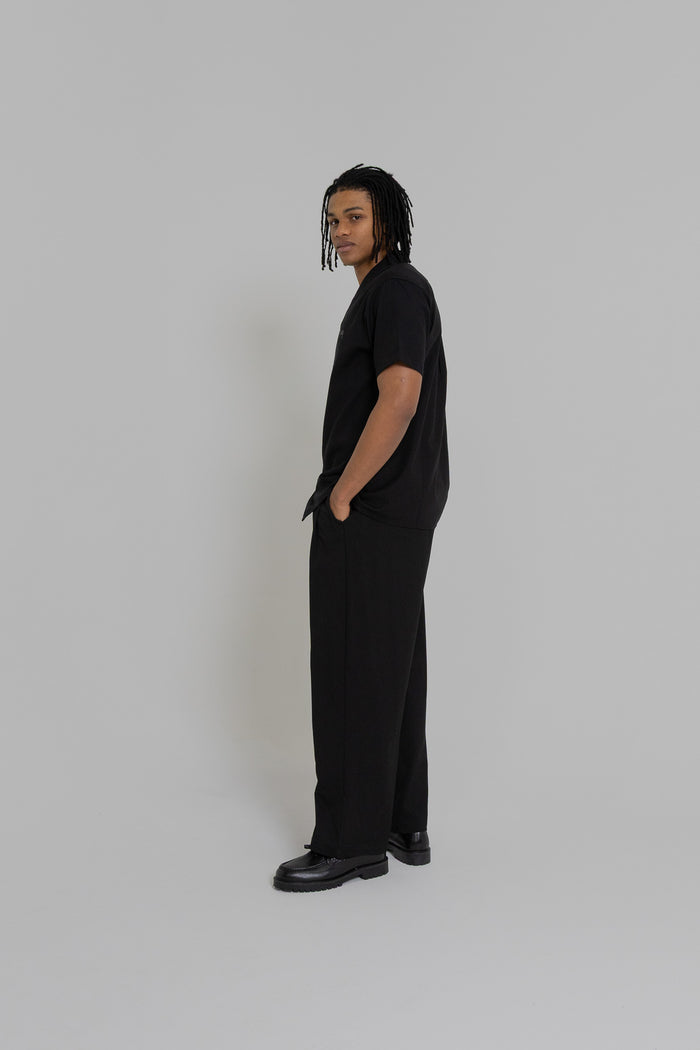Crate Script Cuban Collar SS Shirt