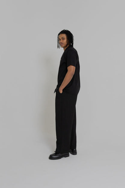 Crate Script Cuban Collar SS Shirt