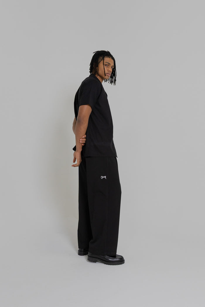 Crate Script Cuban Collar SS Shirt