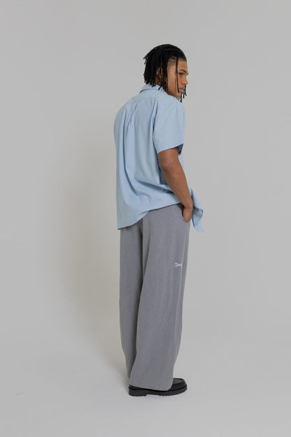 Crate Script Cuban Collar SS Shirt
